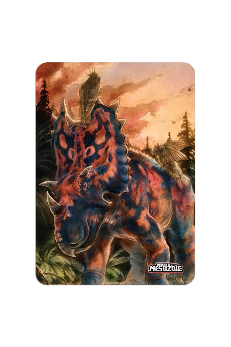 Utahceratops Gettyi Dinosaur Action Figure, Alternate, color, Multicolored
