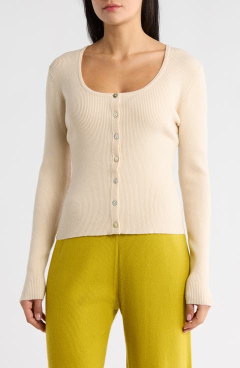Ainoa Button-Up Sweater