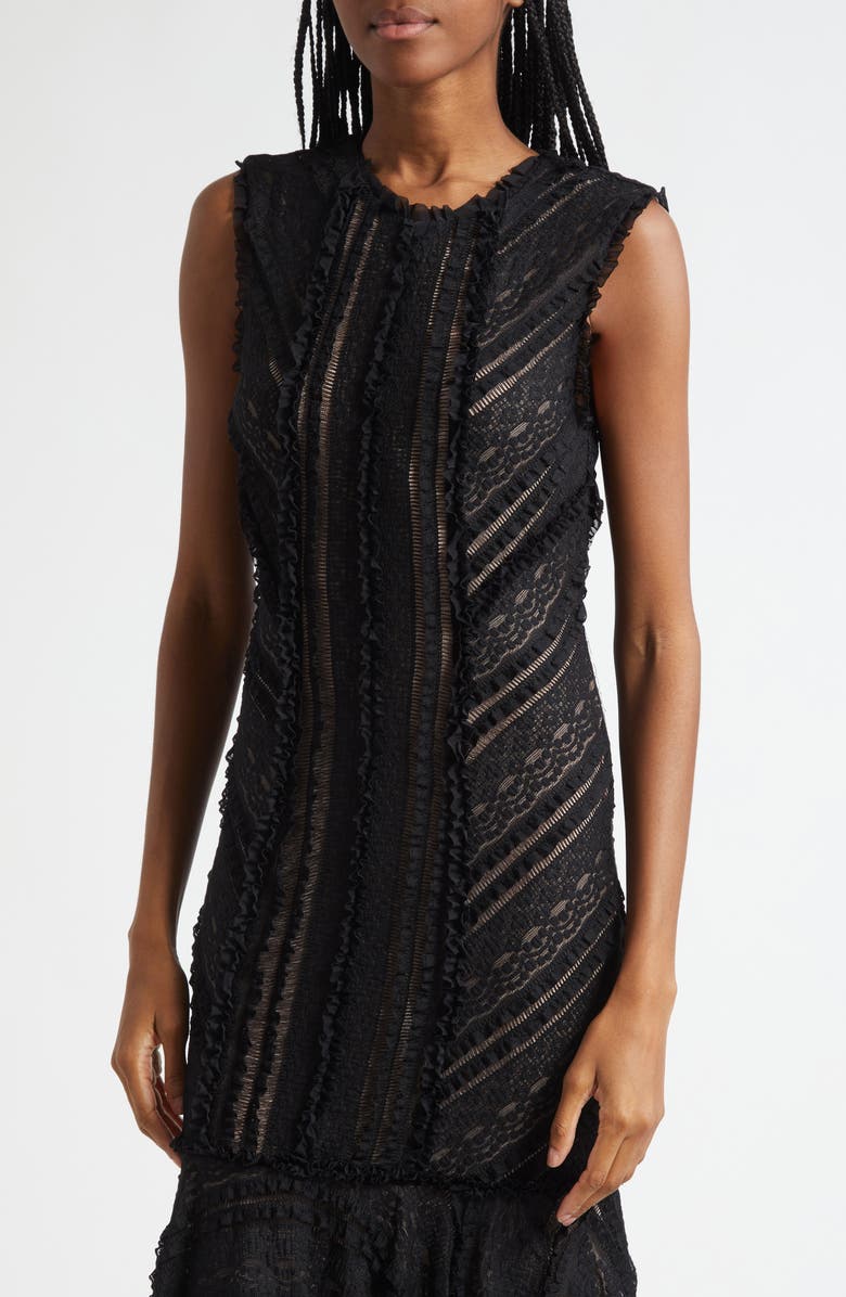 Cinq à Sept Maceio Stretch Lace Tiered Maxi Dress, Alternate, color,