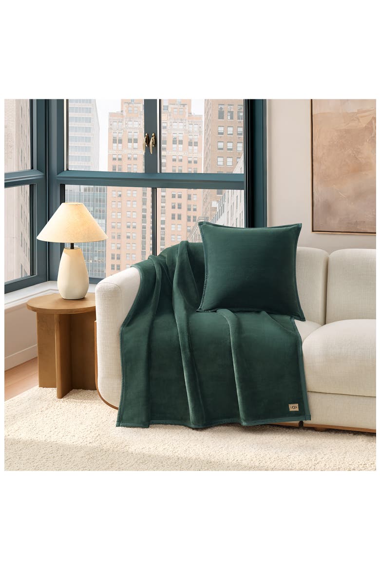 Coco Throw Blanket, Alternate, color, ARUGULA