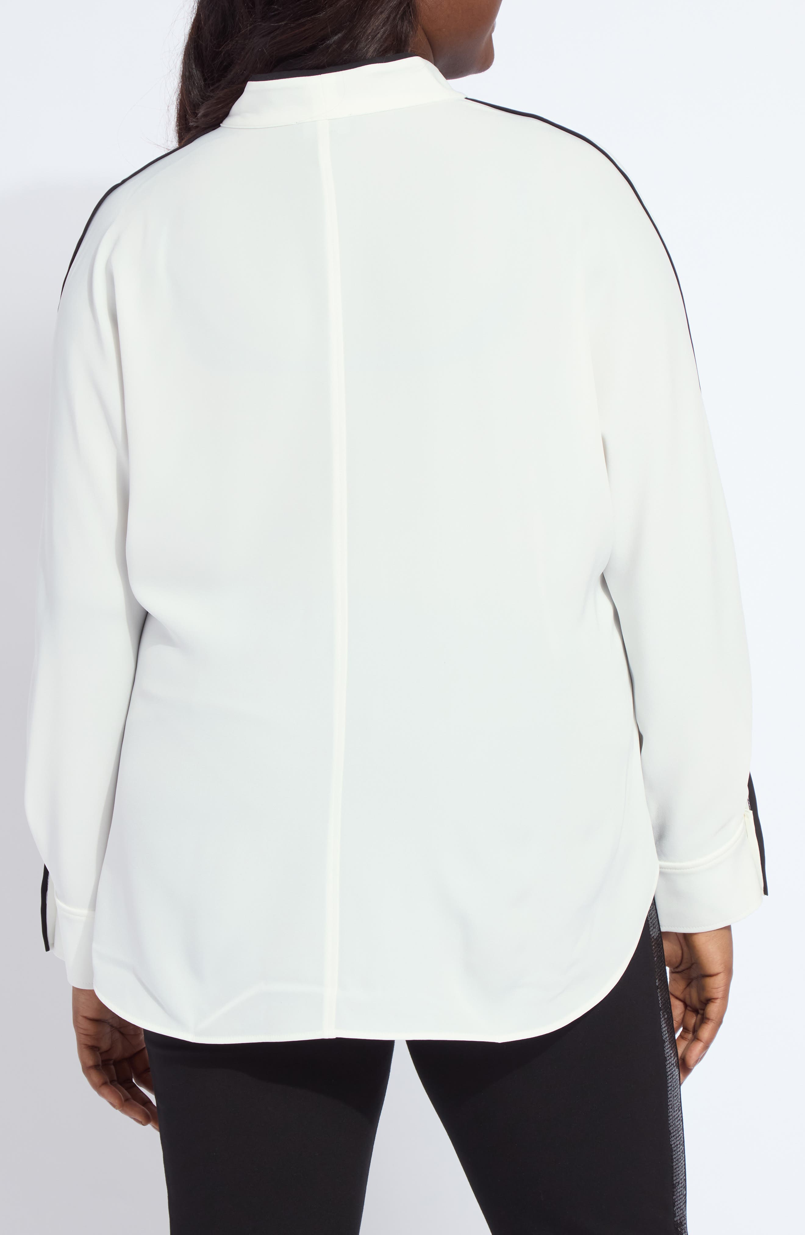 Daphne Tie Neck Dolman Sleeve Top - image 2