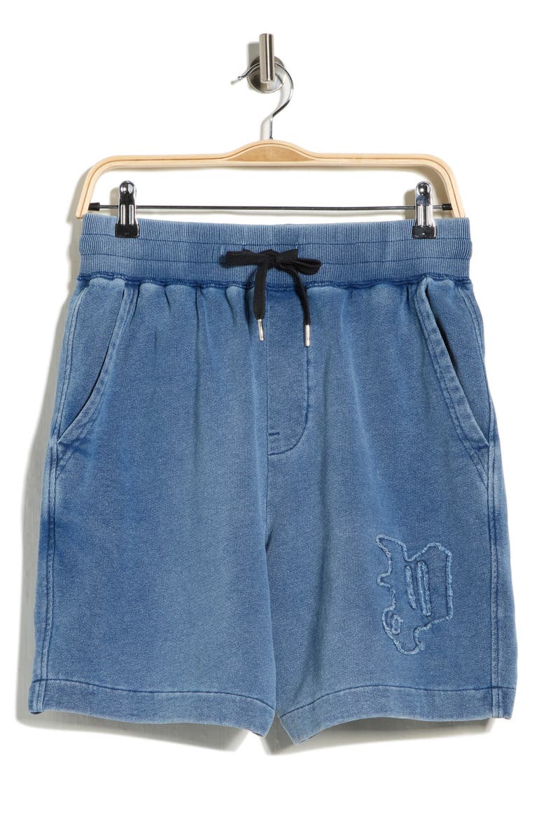 Fleece Shorts, Alternate, color, BLUE