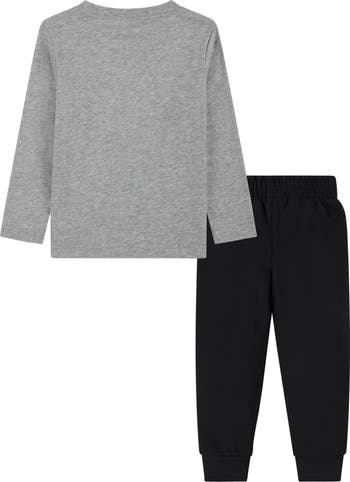 Kids' Swoosh Long Sleeve Tee & Joggers Set