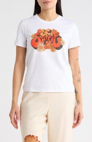 Desigual Free Spirit Knit Graphic T-Shirt