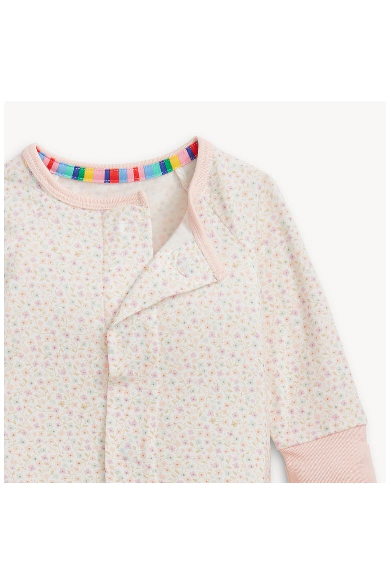 Kids' Bedford Floral Convertible Coverall, Alternate, color, WHITE