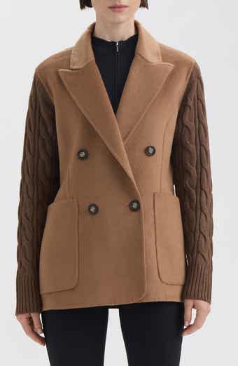 Hunter Double Breasted Wool Blend Jacket