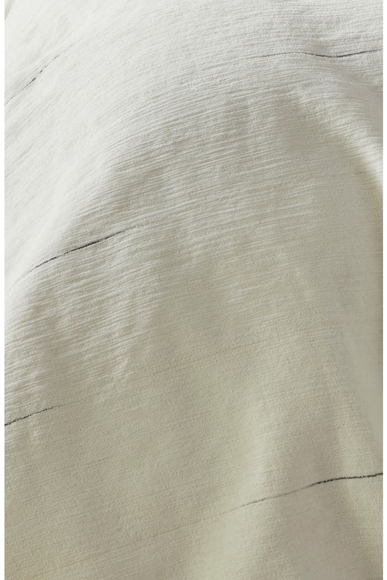 Space Dyed Stripe Duvet Cover, Alternate, color, IVORY MULTI