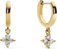 Ana Luisa Angela Star Drop Hoop Earrings