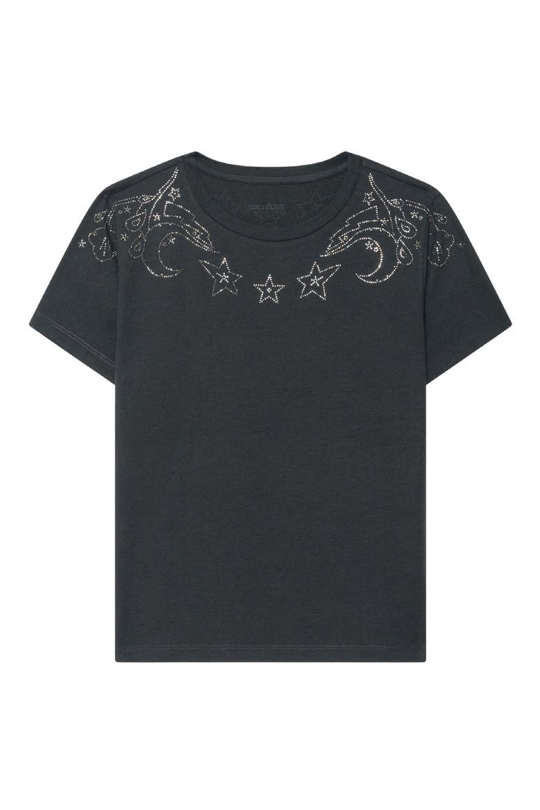 Alys Rhinestone Tee, Alternate, color, CARBONE