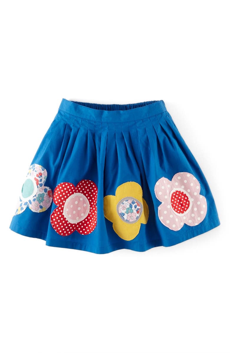 Mini Boden Appliqué Skirt, Main, color,