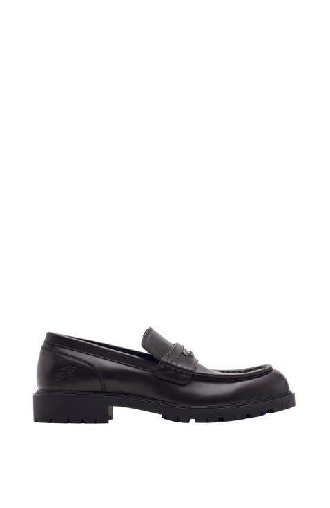 Leather Rogue Loafers