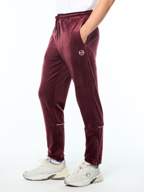 Debossed Orion Velour Track Pant