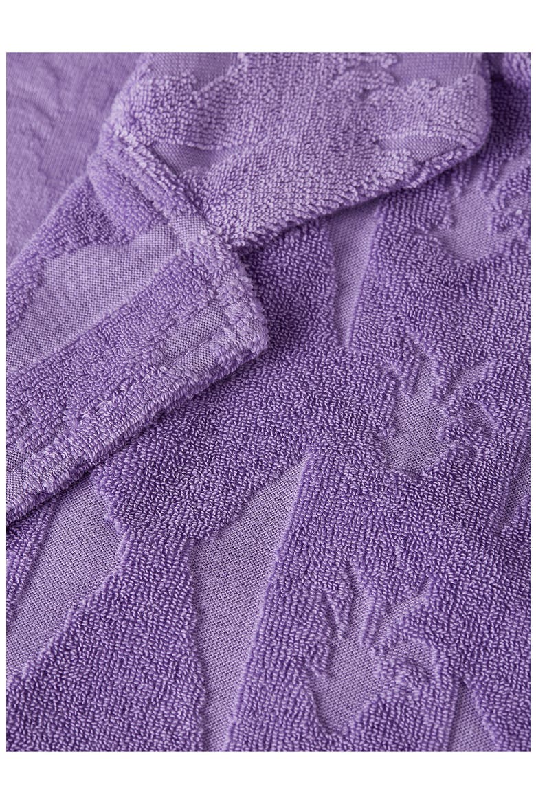 Kids' Jacquard Cotton Blend Button-Up Camp Shirt, Alternate, color, CACTUS STRIPE PAISLEY PURPLE