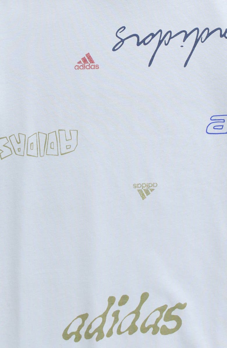 adidas Kids' Lineage Love Cotton Graphic T-Shirt, Alternate, color, 