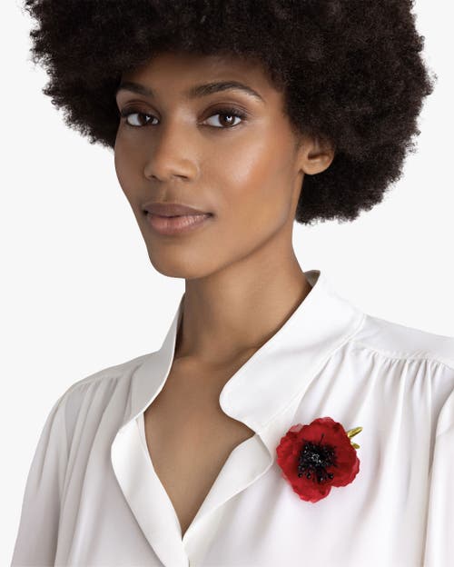 Helena Simon The Red Poppy In Red