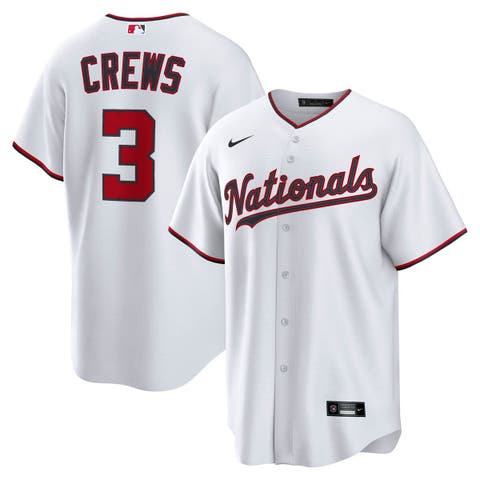 Men's Nike Dylan Crews White Washington Nationals Home 2.0 Replica Jersey