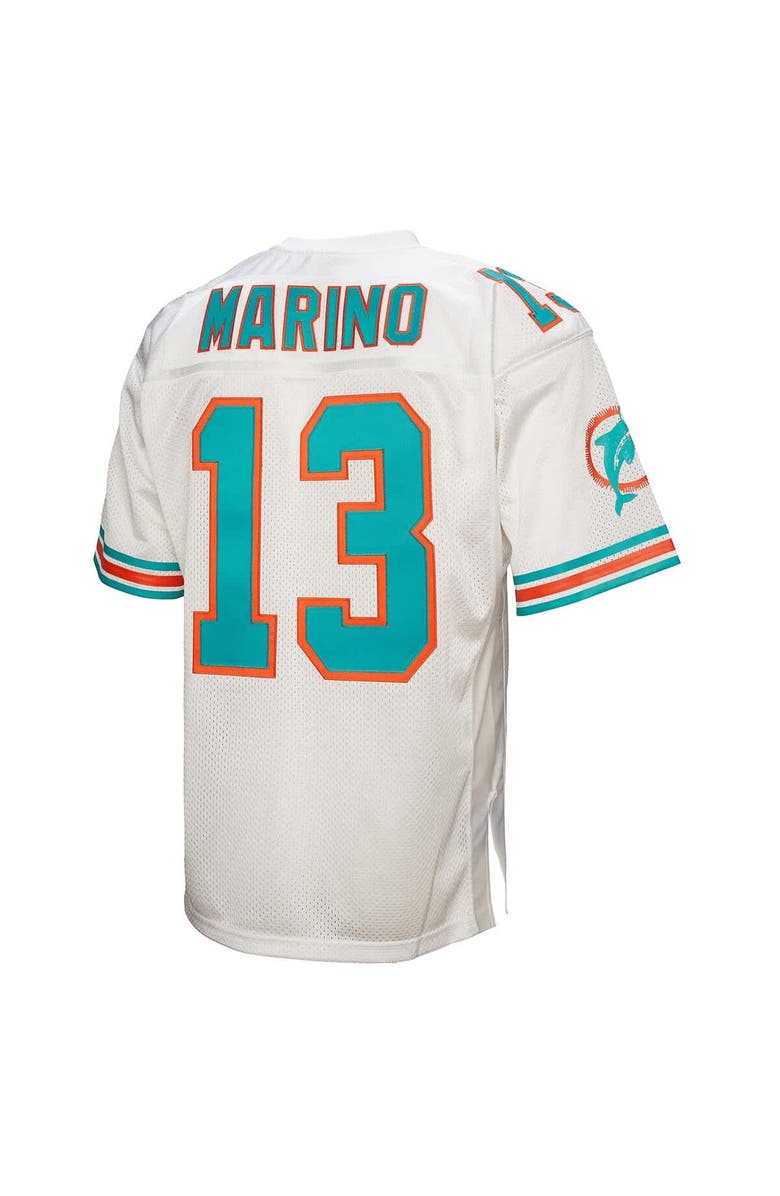 Mitchell & Ness Men's Mitchell & Ness Dan Marino White Miami Dolphins 1994 Authentic Throwback Retired Player Jersey, Alternate, color, White