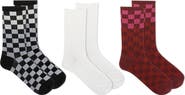 K Bell Socks 3-Pack Assorted Boot Crew Socks