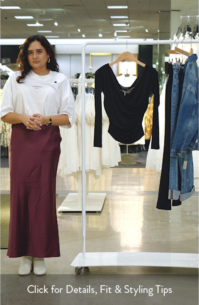 Crossover Long Sleeve Top, sales video thumbnail