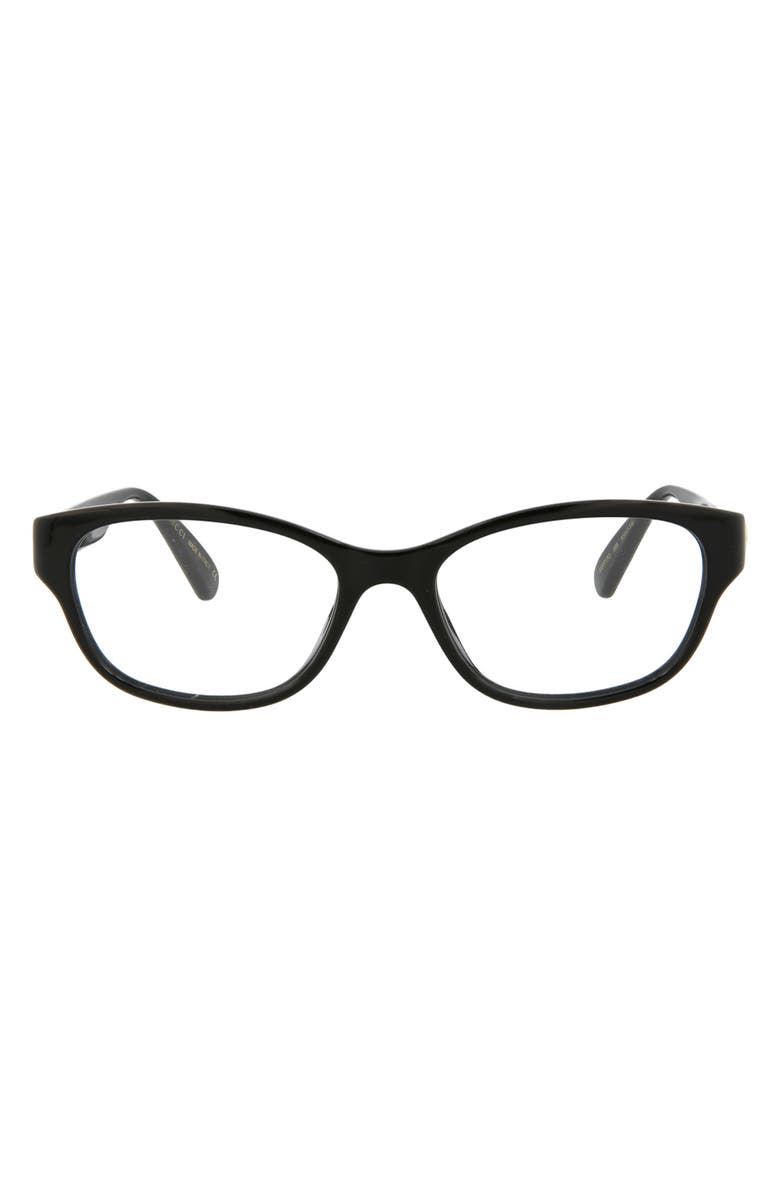 Gucci 51mm Rectangular Optical Glasses, Main, color, 