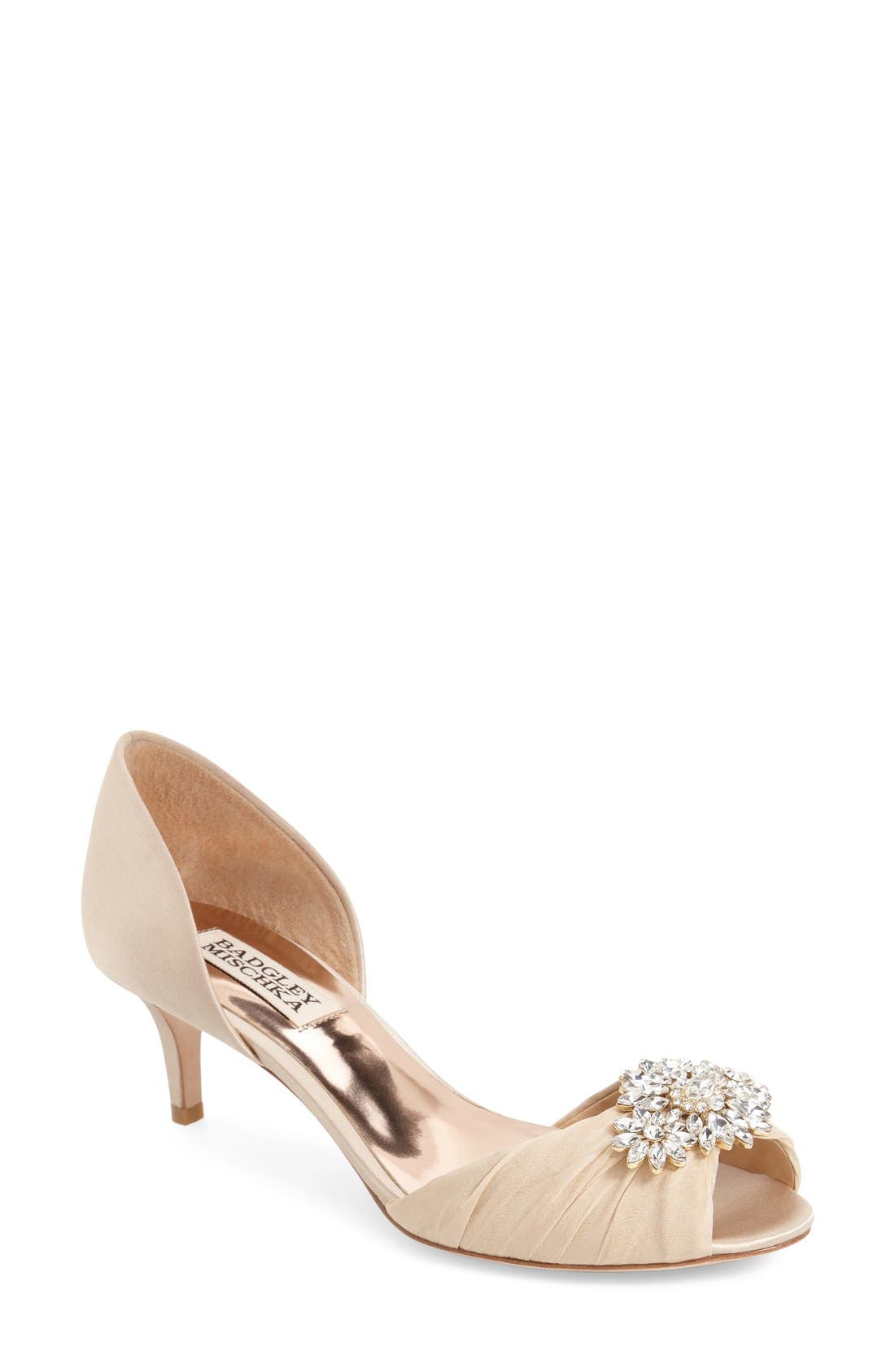 Badgley Mischka Collection Badgley Mischka 'Caitlin' Pump, Main, color, 