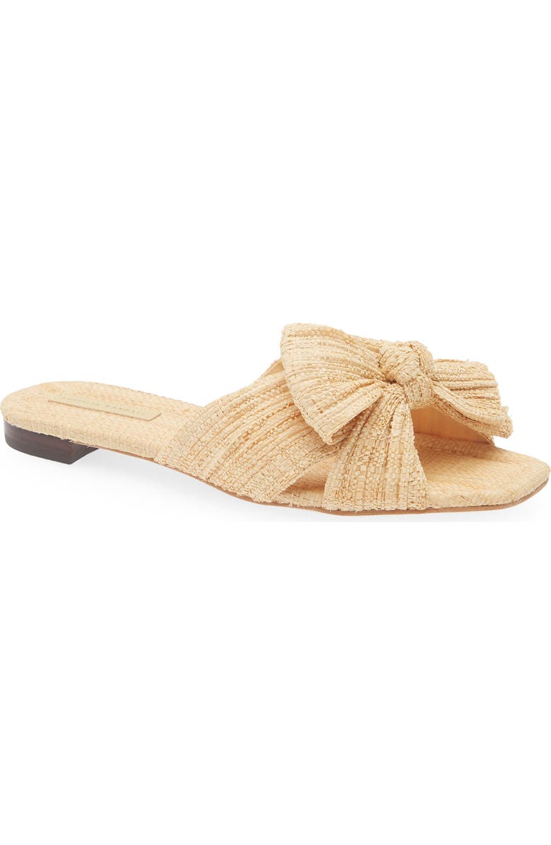Loeffler Randall Daphne Slide Sandal, Main, color, Natural