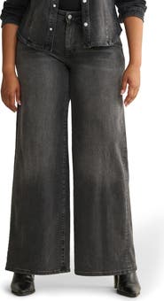 WARP+WEFT NCE High Waist Wide Leg Jeans