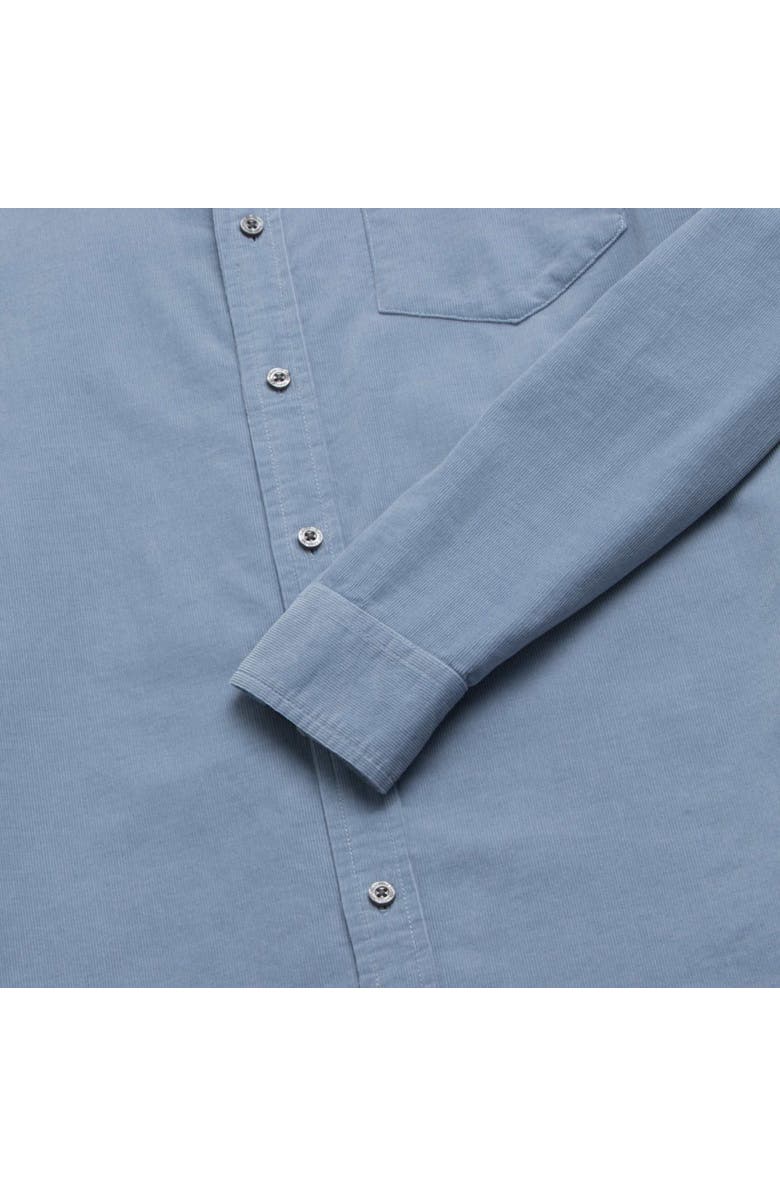 Surfside Supply Co. Brian Corduroy Shirt, Alternate, color, Country Blue