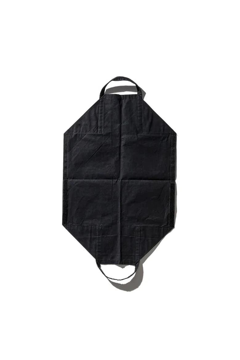 Tent Fabric Firewood Carrier, Alternate, color, Black No Wax