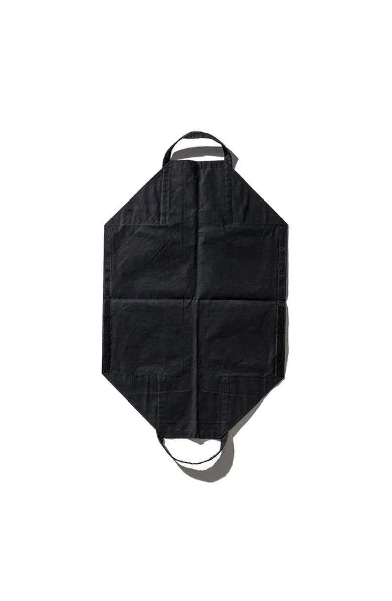 PUEBCO Tent Fabric Firewood Carrier, Main, color, Black No Wax