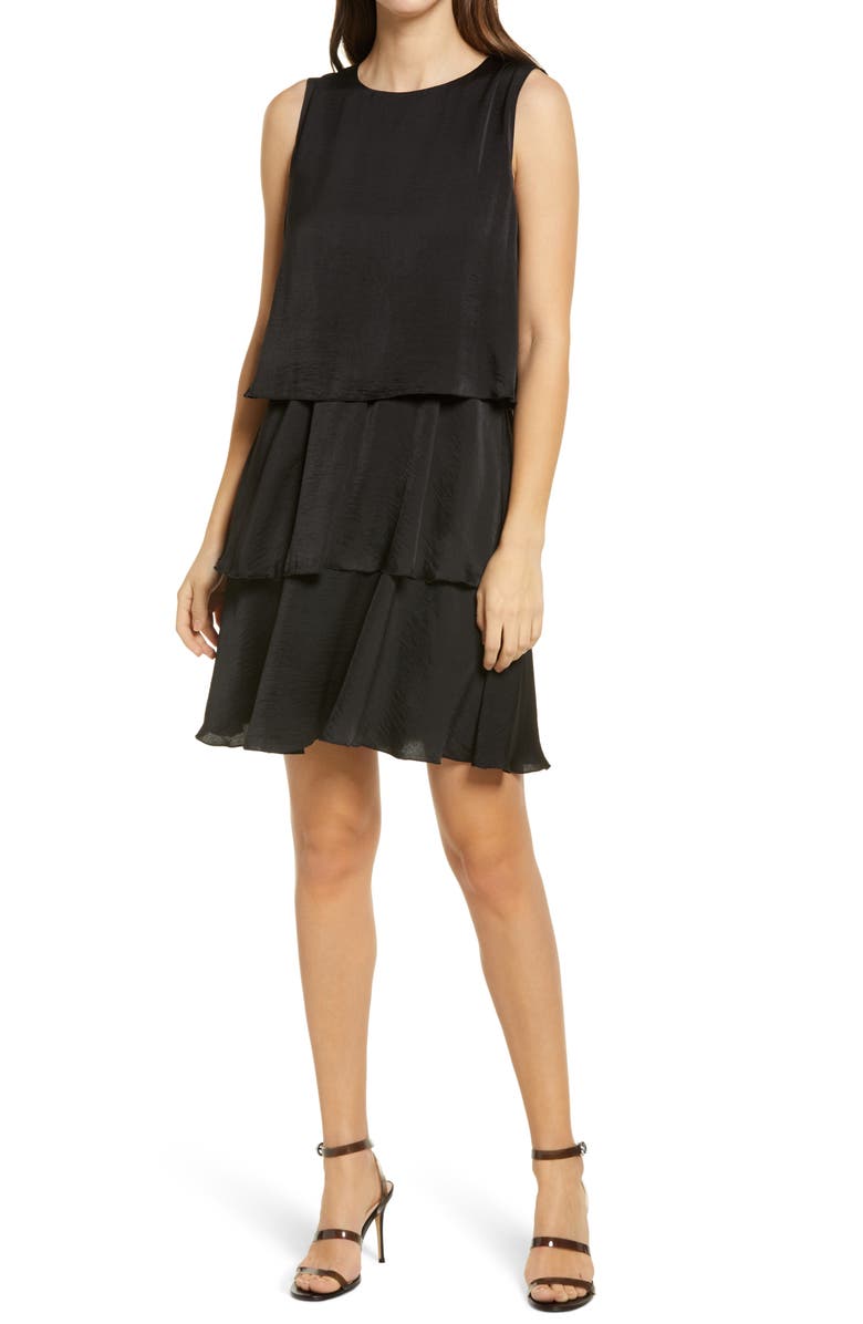 Sam Edelman Tiered Shift Dress, Main, color,