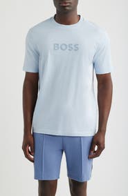 BOSS Terrace Logo Cotton Graphic T-Shirt