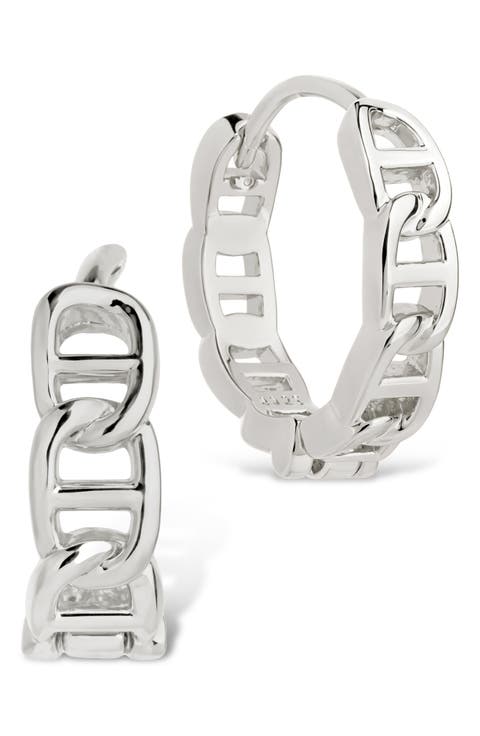 Haylee Mariner Link Hoop Earrings