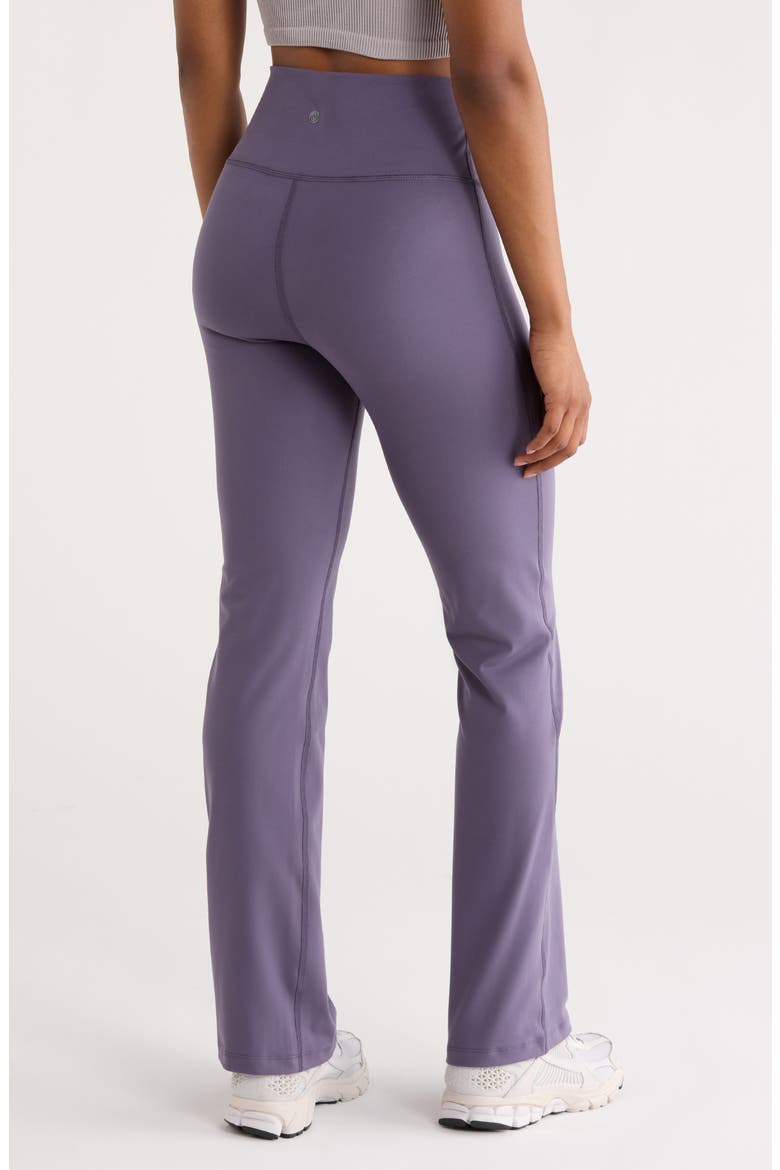 Maggie Bootcut Leggings, Alternate, color, FRENCH GRAPE
