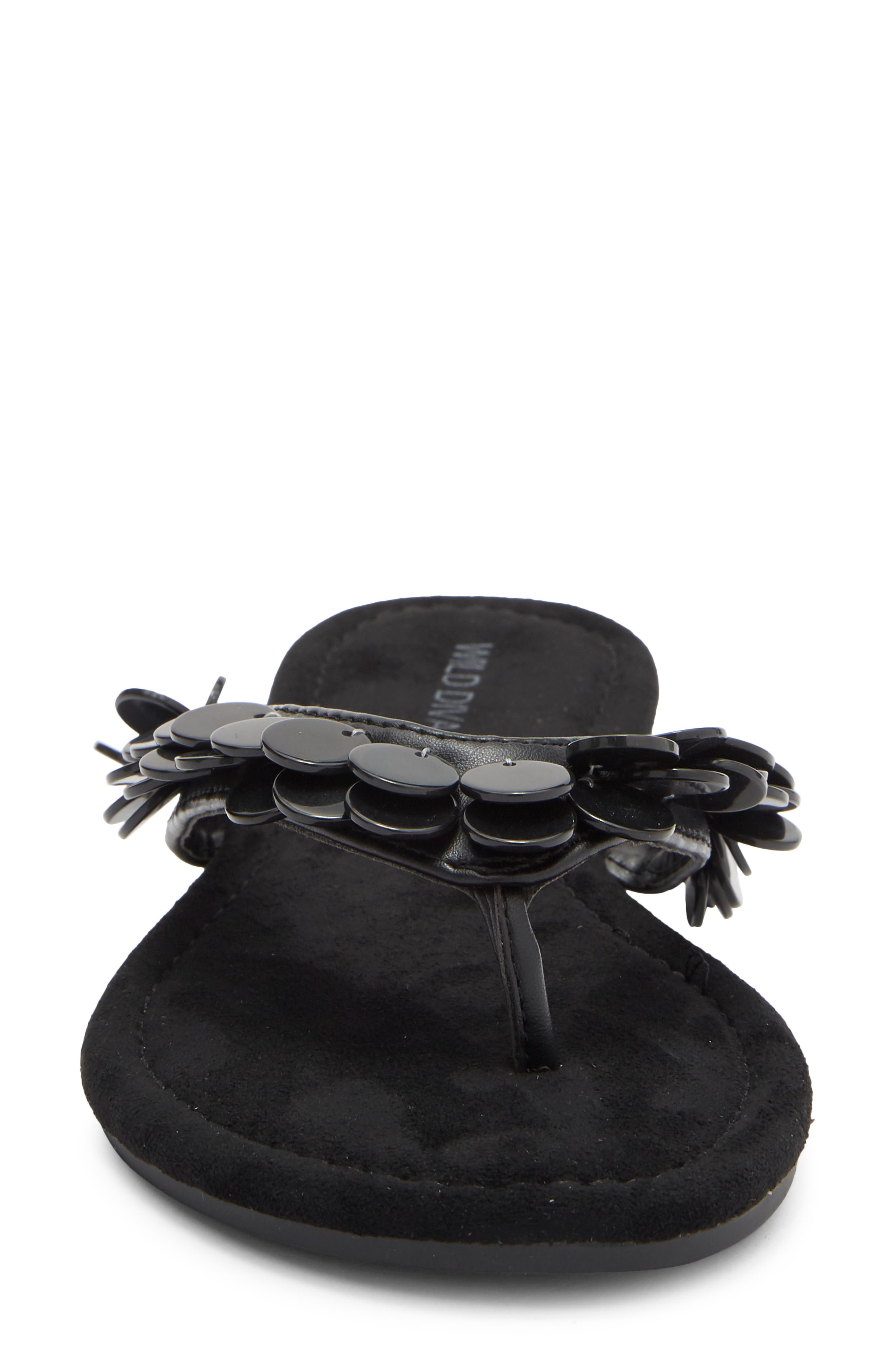 Jusa Flip Flop, Alternate, color, BLACK