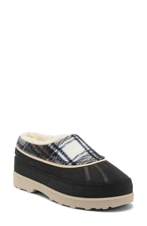Ambler Fireside Waterproof Faux Shearling Lined Slip-On