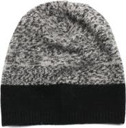 Portolano Melange Cashmere Cuff Beanie