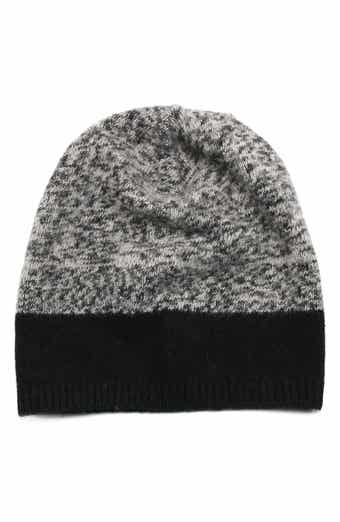 Portolano Melange Cashmere Cuff Beanie