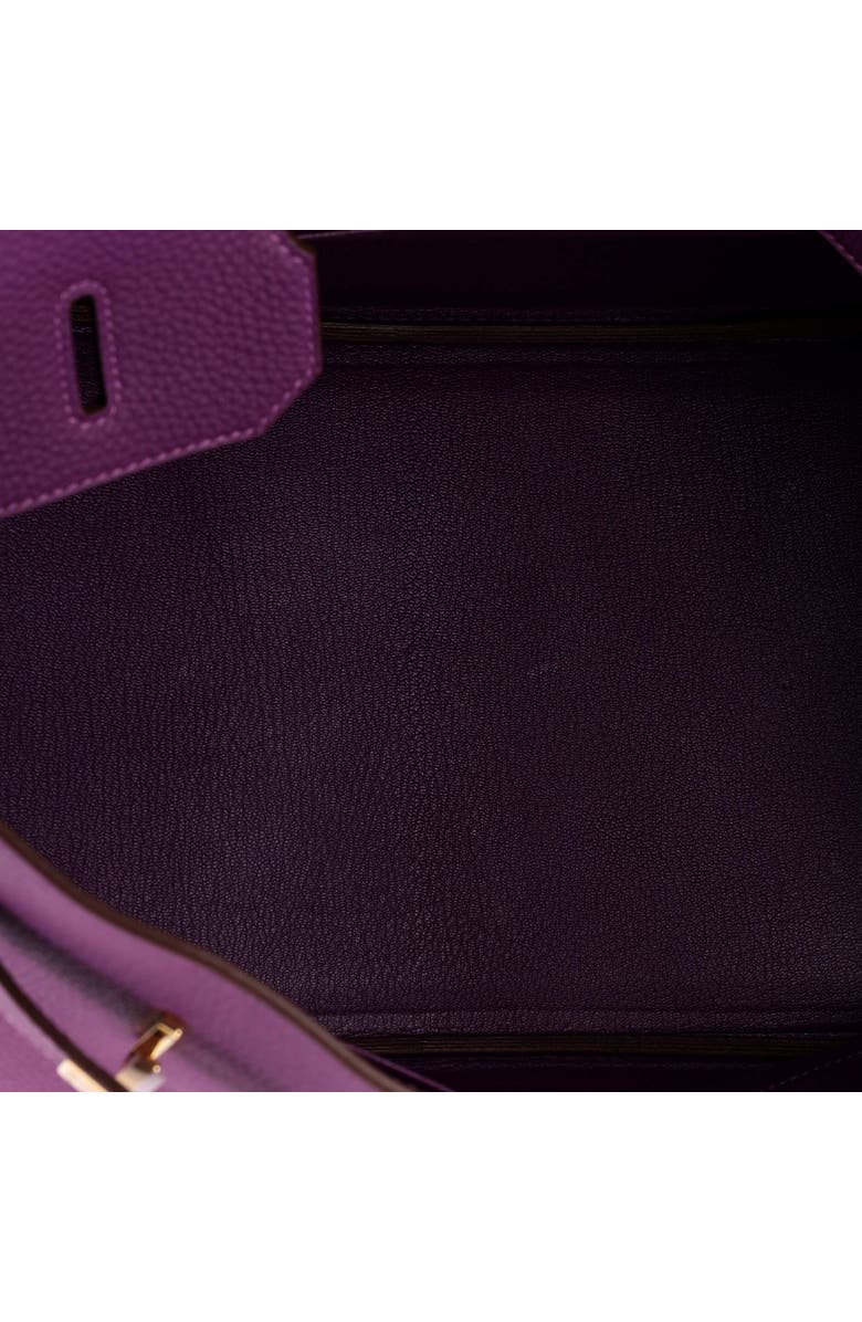 Pre-Owned Hermes Birkin Handbag Purple Togo with Gold Hardware 35, Alternate, color, Anemone