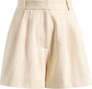 Odd Muse Pleated High Waist Shorts