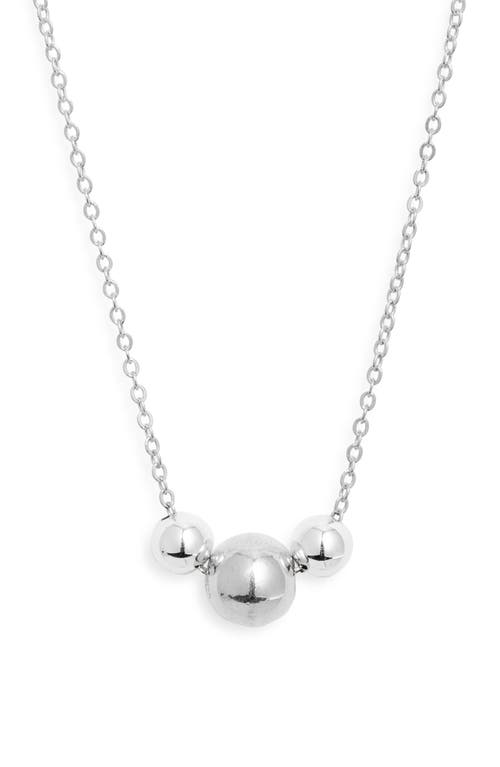 Set & Stones Hudson Necklace In Silver
