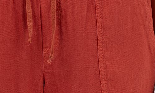 Kut From The Kloth Katana Drawstring Linen Blend Shorts