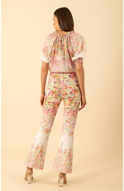 Hale Bob Bellamy Sateen Pant In Multi