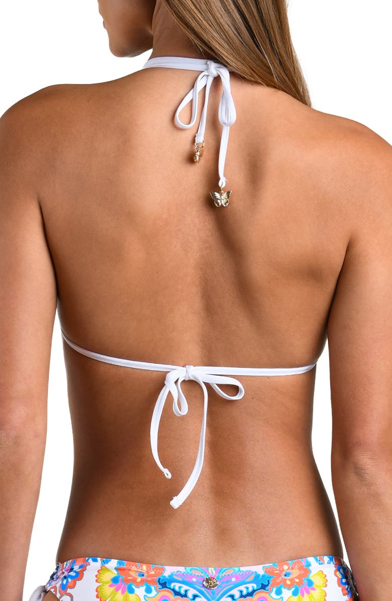 Sunshine 79 Butterfly High Triangle Bikini Top, Alternate, color, 