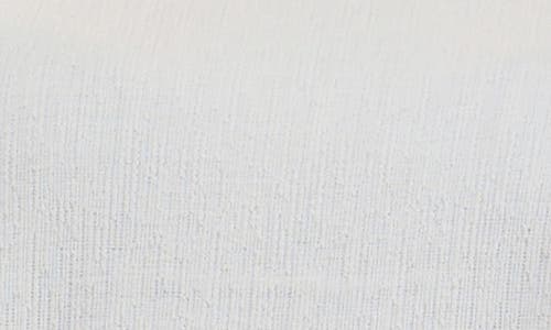 Nina Leonard Elbow Length Sleeve High-low Top In White