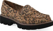 White Mountain Footwear Gunner Lug Sole Platform Loafer - Wide Width