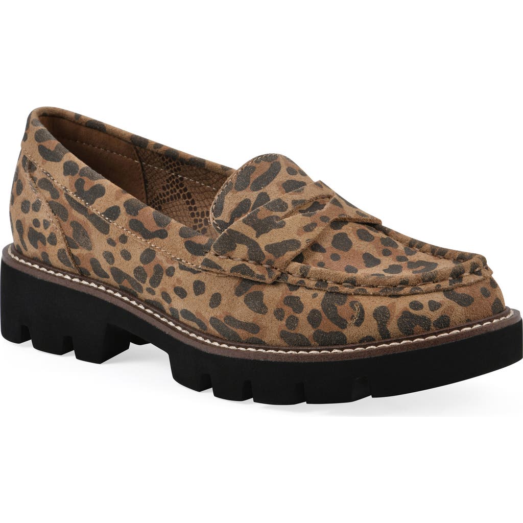 White Mountain Footwear Gunner Lug Sole Platform Loafer