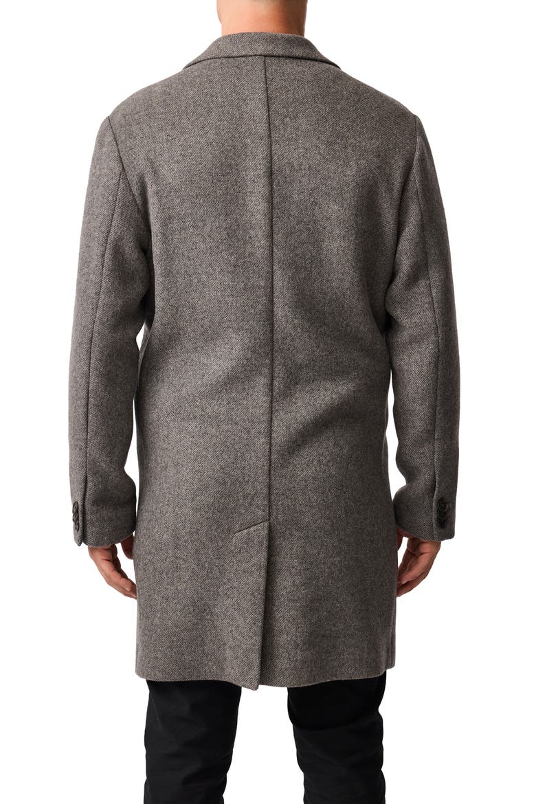 Colwood Wool Blend Twill Coat, Alternate, color, MINK