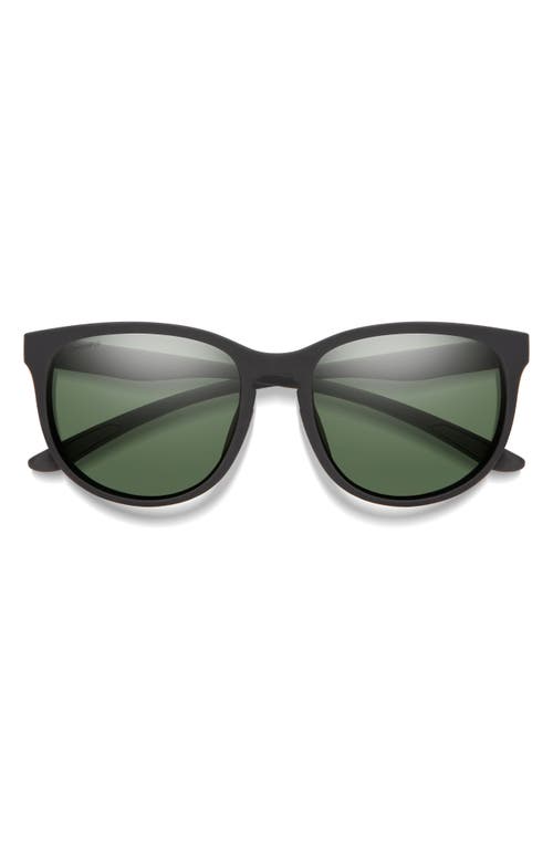 Smith Lake Shasta 56mm Chromapop™ Polarized Sunglasses In Black