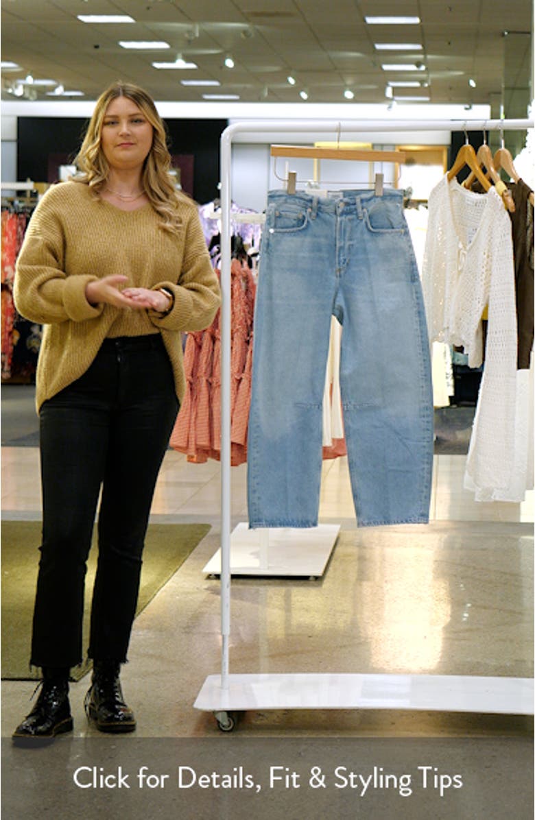 Miro High Waist Barrel Jeans, sales video thumbnail